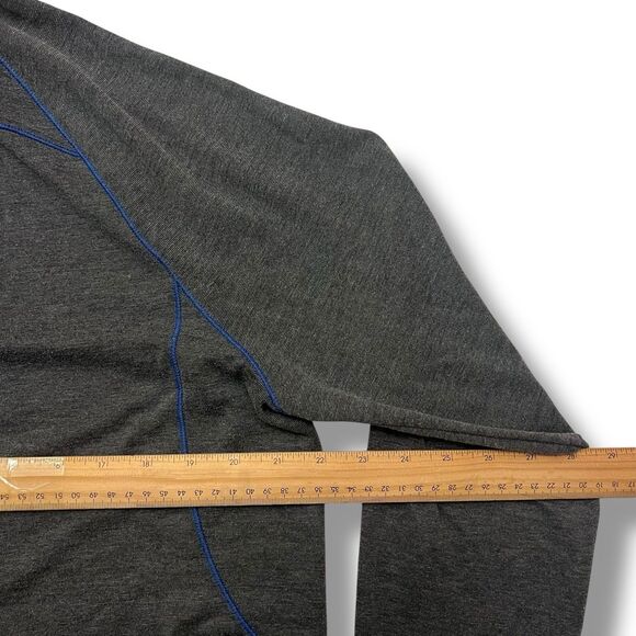 Tommy Bahama Florida UF Shirt Mens Med Gray 1/4 Zip - Picture 6 of 6